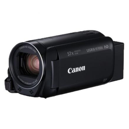 Фото, видео, системы безопасности - Видеокамера CANON Legria HF R806, черный, Flash [1960c004]